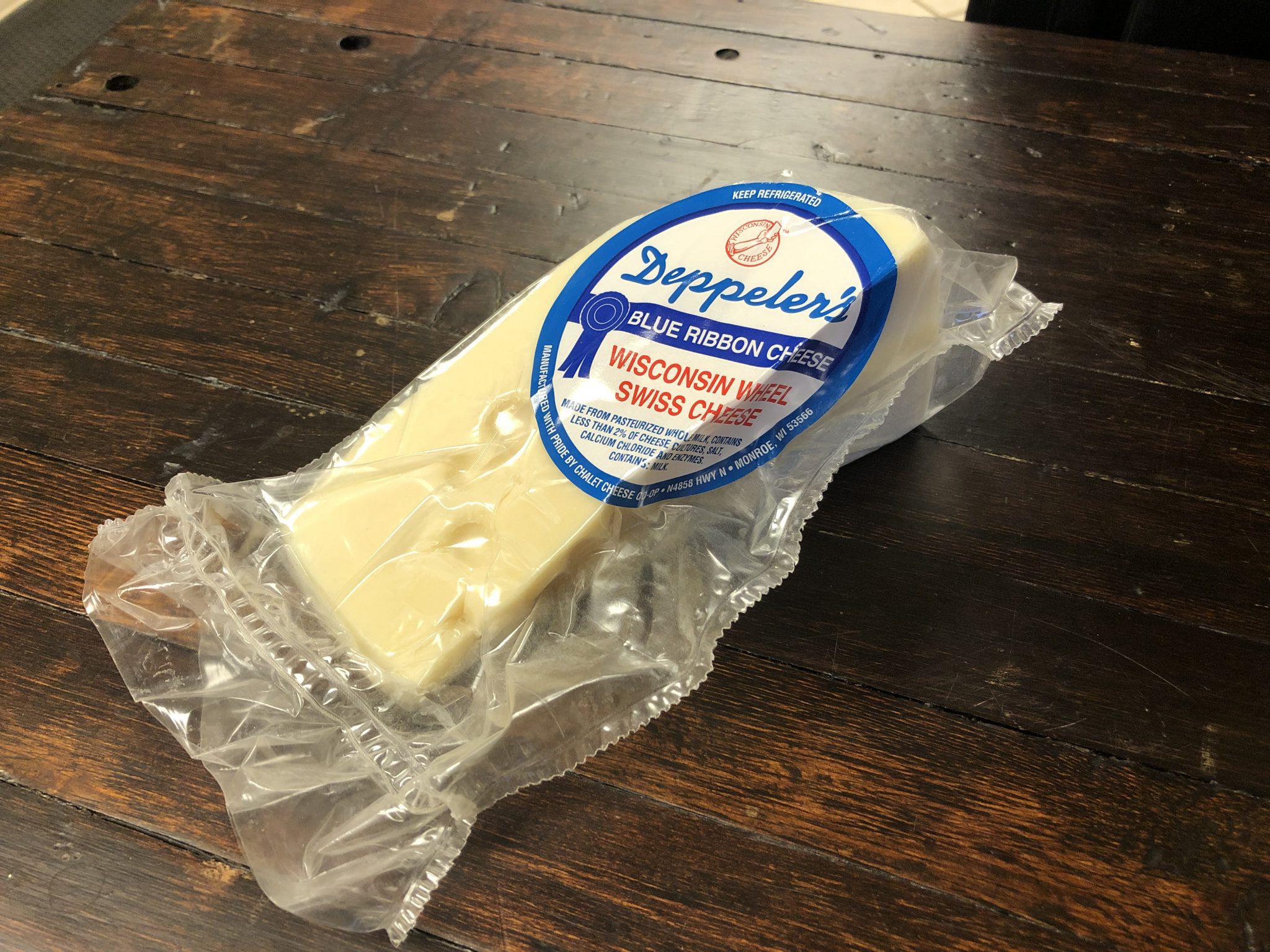 Deppeler's Swiss Cheese - Hansen Dairy