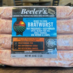 Beeler’s Bratwurst