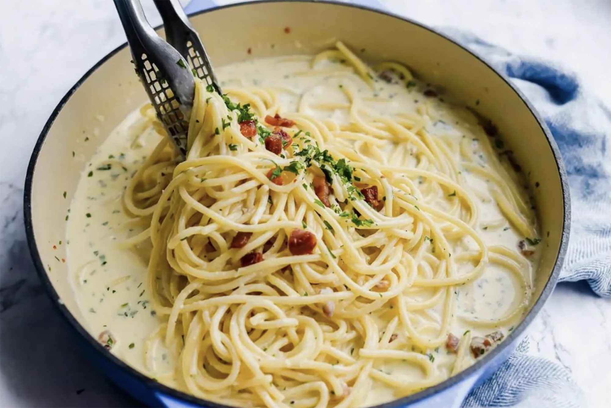 Creamy Spaghetti Carbonara